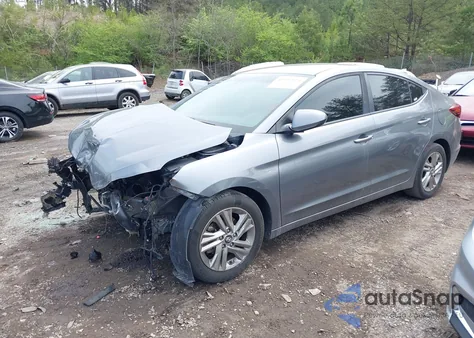 2019 Hyundai Elantra Sel z USA, uszkodzony, nr VIN 5NPD84LF1KH471808